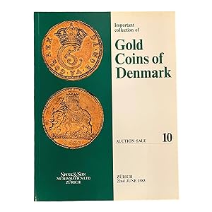 Seller image for GOLD COINS OF DENMARK AUKTIONSKATALOG. for sale by Nostalgie Salzburg