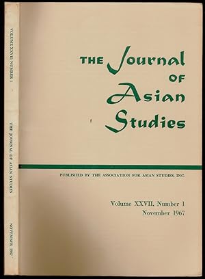 Imagen del vendedor de Tseng Kuo-fan in Peking, 1840-1852: His Ideas on Statecraft and Reform in The Journal of Asian Studies Volume XXVII, Number 1 a la venta por The Book Collector, Inc. ABAA, ILAB