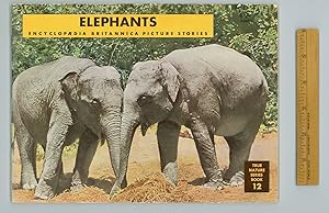 Elephants 1946 Encyclopedia Britannica Picture Story, True Nature Series Book 2, Black and White ...