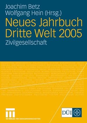 Seller image for Neues Jahrbuch Dritte Welt 2005 : Zivilgesellschaft for sale by AHA-BUCH GmbH