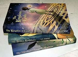 Seller image for One Hundred Thousand Kingdoms Gods, The Kingdom of Gods, The Broken Kingdoms, The Awakened Kingdom for sale by Preferred Books