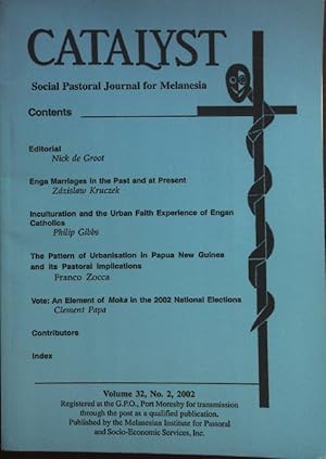 Immagine del venditore per Enga Marriages in the Past and at Present - in: Catalyst: Social Pastoral Journal for Melanesia. Volume 32, No. 2, 2002. venduto da books4less (Versandantiquariat Petra Gros GmbH & Co. KG)