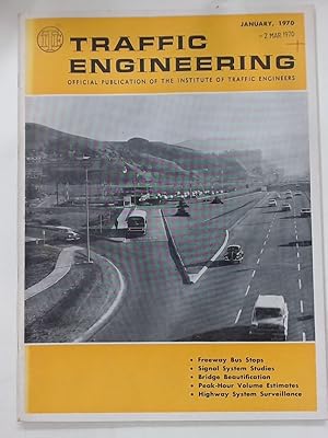 Traffic Engineering. Official Publication of the Institute of Traffic Engineering. 1970 and 1971.