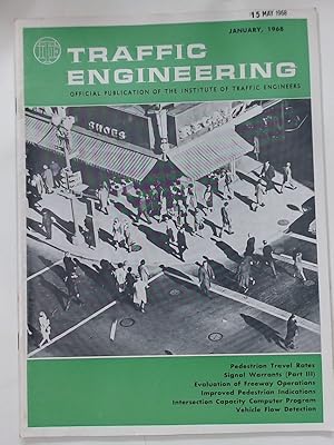 Traffic Engineering. Official Publication of the Institute of Traffic Engineering. 1968 and 1969.