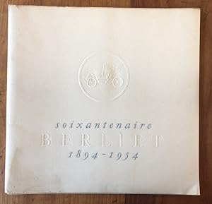 Seller image for Soixantenaire Berliet 1894-1954 for sale by Librairie des Possibles