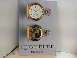 Hugo Ruef, 431. Auktion, 7. Oktober 1987.