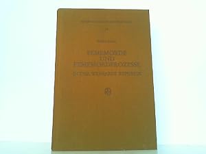 Fememorde und Fememordprozesse in der Weimarer Republik. Kölner historische Abhandlungen 36.