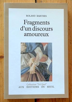 Imagen del vendedor de Fragments d'un discours amoureux. a la venta por La Bergerie