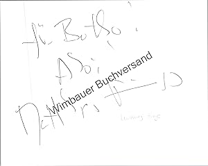 Seller image for Original Autogramm Matthias Frings /// Autograph signiert signed signee for sale by Antiquariat im Kaiserviertel | Wimbauer Buchversand