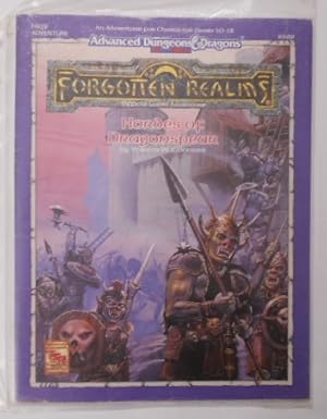 Bild des Verkufers fr Hordes of Dragonspear (Forgotten Realism. Advanced Dungeons & Dragons; 2nd Edition). An Adventure for Character Levels 10-12; FRQ2/ 9369. zum Verkauf von KULTur-Antiquariat