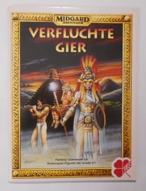 Seller image for Midgard Abenteuer: Verfluchte Gier. Fantasy-Abentuer f. Rollenspiel-Figuren der Grade 4-7. for sale by KULTur-Antiquariat