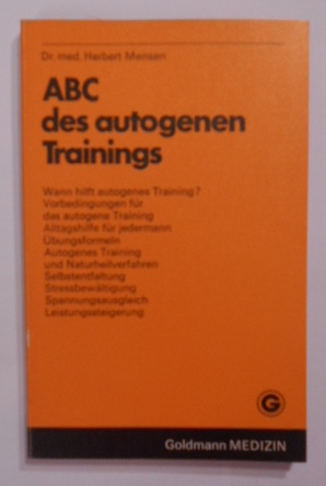 ABC des autogenen Trainings.