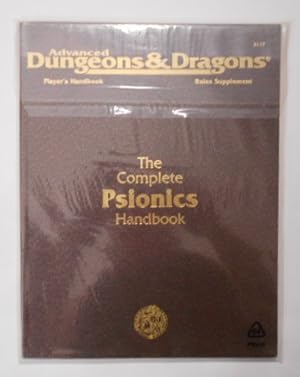 Bild des Verkufers fr The Complete Psionics Handbook: Player's Handbook. Rules Supplement [2117]. zum Verkauf von KULTur-Antiquariat
