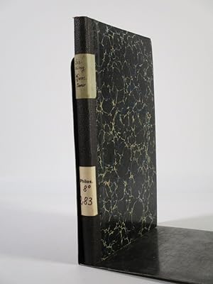 Bild des Verkufers fr Haffner, P. Eine Studie ber G. E. Lessing. Cardauns, H. Die Mrchen Clemens Brentano's. zum Verkauf von Antiquariat Bookfarm