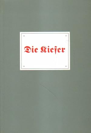 Bild des Verkufers fr Die Kiefer. zum Verkauf von Versandantiquariat Boller