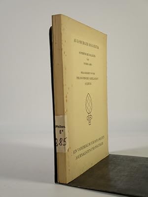 Sophistische Dialektik. Augsburger Dialektik. Ein Vademekum für Diplomaten Journalisten und Polit...