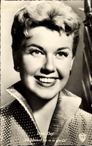 Bild des Verkufers fr Ansichtskarte / Postkarte Schauspielerin Doris Day, Portrait, Film Das Schicksal hat es so gewollt zum Verkauf von akpool GmbH