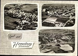 Bild des Verkufers fr Ansichtskarte / Postkarte Horneburg im Alten Land, Luftaufnahmen, Panorama zum Verkauf von akpool GmbH