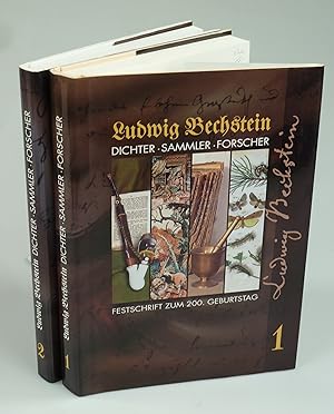 Bild des Verkufers fr LUDWIG BECHSTEIN - DICHTER, SAMMLER, FORSCHER 2 BNDE. zum Verkauf von Antiquariat Dorner