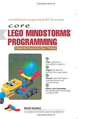 Bild des Verkufers fr Core LEGO MINDSTORMS Programming: Unleash the Power of the Java Platform, 1/e zum Verkauf von WeBuyBooks