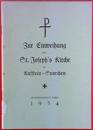 Seller image for Zur Einweihung der St. Josephs Kirche in Kufstein-Sparchen for sale by biblion2