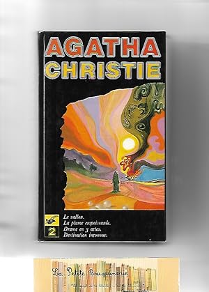 Image du vendeur pour Agatha Christie Tome 2: La Plume Empoisonne. Drame En Trois Actes - Destination Inconnu - Le Vallon mis en vente par La Petite Bouquinerie