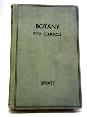 Bild des Verkufers fr Botany for Schools zum Verkauf von World of Rare Books