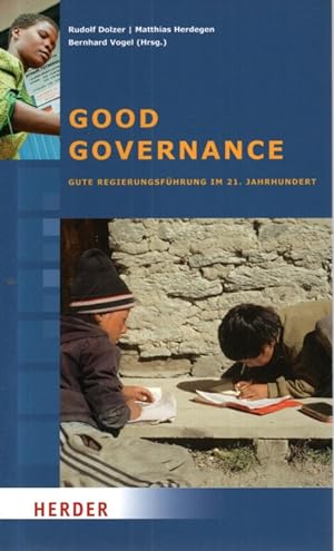 Bild des Verkufers fr Good Governance: Gute Regierungsfhrung im 21. Jahrhundert zum Verkauf von Antiquariat Jterbook, Inh. H. Schulze