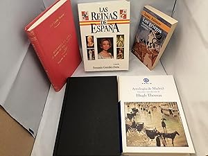 Seller image for PACK 5 Libros de Historia: Antologa de Madrid / Crnica de los Carlistas / Historia de Cuba: El Desafo del Yugo y la Estrella / Las Reinas de Espaa / Los Griegos for sale by Libros Angulo