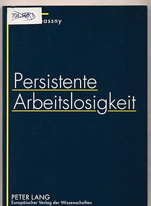 Seller image for Persistente Arbeitslosigkeit for sale by avelibro OHG