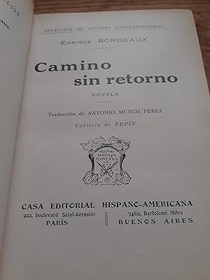 camino sin retorno