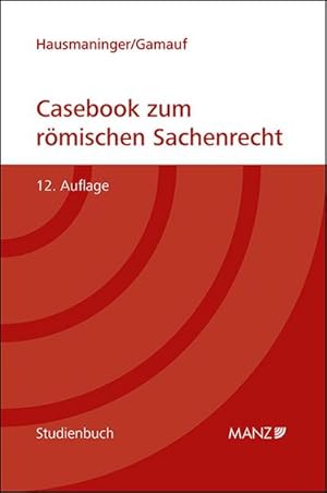 Bild des Verkufers fr Casebook zum rmischen Sachenrecht zum Verkauf von AHA-BUCH GmbH