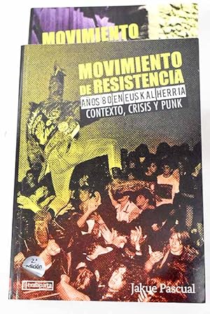 Imagen del vendedor de Movimiento de resistencia aos ochenta en Euskal Herria a la venta por Alcan Libros