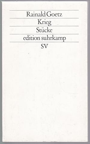 Imagen del vendedor de Krieg. Stcke a la venta por Graphem. Kunst- und Buchantiquariat