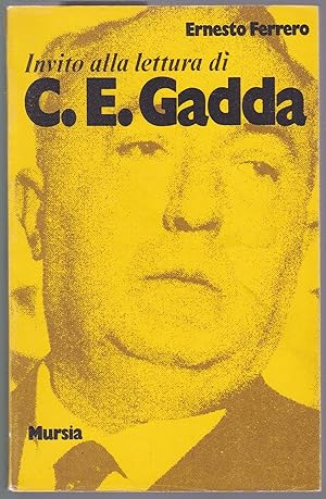 Seller image for Invito alla lettura di C. E. Gadda for sale by Graphem. Kunst- und Buchantiquariat