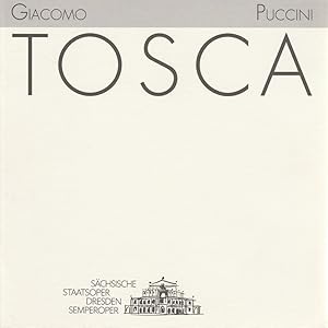 Bild des Verkufers fr Programmheft Giacomo Puccini TOSCA Premiere 8. Oktober 1993 Spielzeit 1993 / 94 zum Verkauf von Programmhefte24 Schauspiel und Musiktheater der letzten 150 Jahre