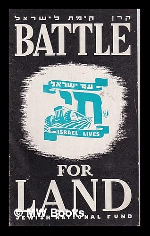 Image du vendeur pour Battle for Land/ Jewish National Fund mis en vente par MW Books Ltd.