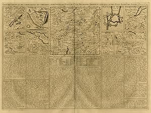 Antique Print-GENEALOGY-GENEVE-NEUCHÂTEL-ST GALLEN-SWITZERLAND-Chatelain-1732