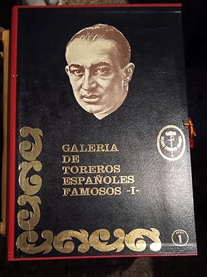 Imagen del vendedor de GALERIA DE TOREROS ESPAOLES FAMOSOS. TOMO I. a la venta por Libreria Castrillo