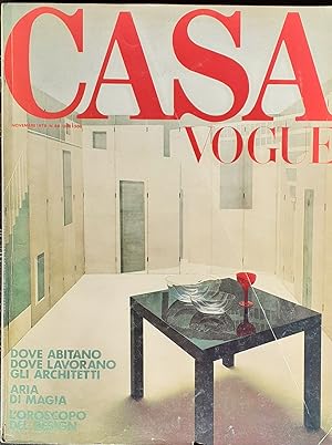 Immagine del venditore per Casa Vogue incontro con Gi Ponti 1978 venduto da Studio bibliografico De Carlo