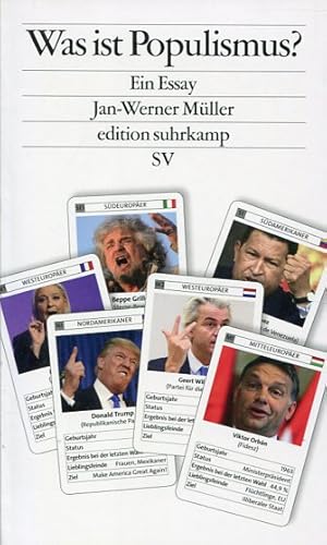 Immagine del venditore per Was ist Populismus? Ein Essay (Sonderdruck Edition Suhrkamp). Originalausgabe, erste Auflage. venduto da Antiquariat & Buchhandlung Rose