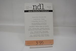 NDL Neue Deutsche Literatur 3/95. Zeitschrift für deutschsprachige Literatur und Kritik, 43. Jahr...