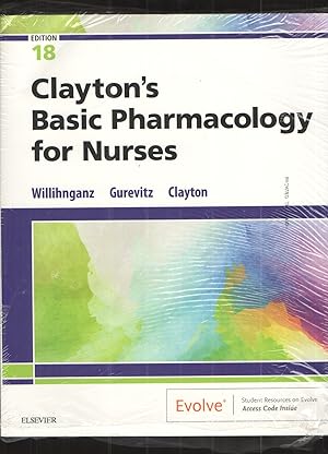 Imagen del vendedor de Clayton's Basic Pharmacology for Nurses 18th Edition a la venta por Elder's Bookstore