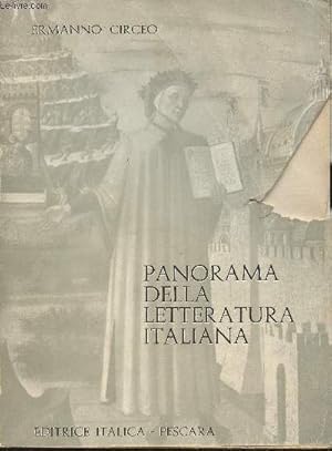 Image du vendeur pour Panorama della letteratura Italiana ad uso delle scuole medie superiori mis en vente par Le-Livre