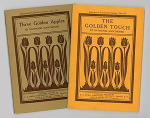 Nathaniel Hawthorne 2 Books: "The Golden Touch", and "Three Golden Apples". Published in the Inst...