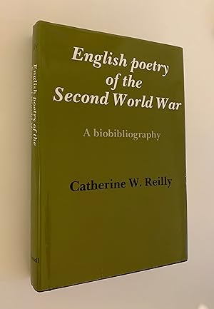 Seller image for English Poetry of the Second World War. A Biobibliography. for sale by Peter Scott