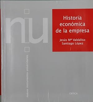 Bild des Verkufers fr Historia econmica de la empresa zum Verkauf von Librera Alonso Quijano