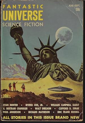 Seller image for FANTASTIC UNIVERSE: August, Aug. - September, Sept. 1953 for sale by Books from the Crypt