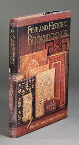 Seller image for Fine and historic bookbindings from the Folger Shakespeare Library . with an introduction by Anthony Hobson for sale by Rulon-Miller Books (ABAA / ILAB)