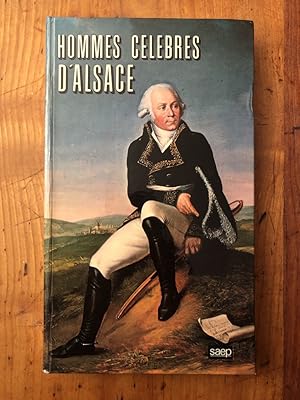 Imagen del vendedor de Hommes clbres d'Alsace a la venta por Librairie des Possibles